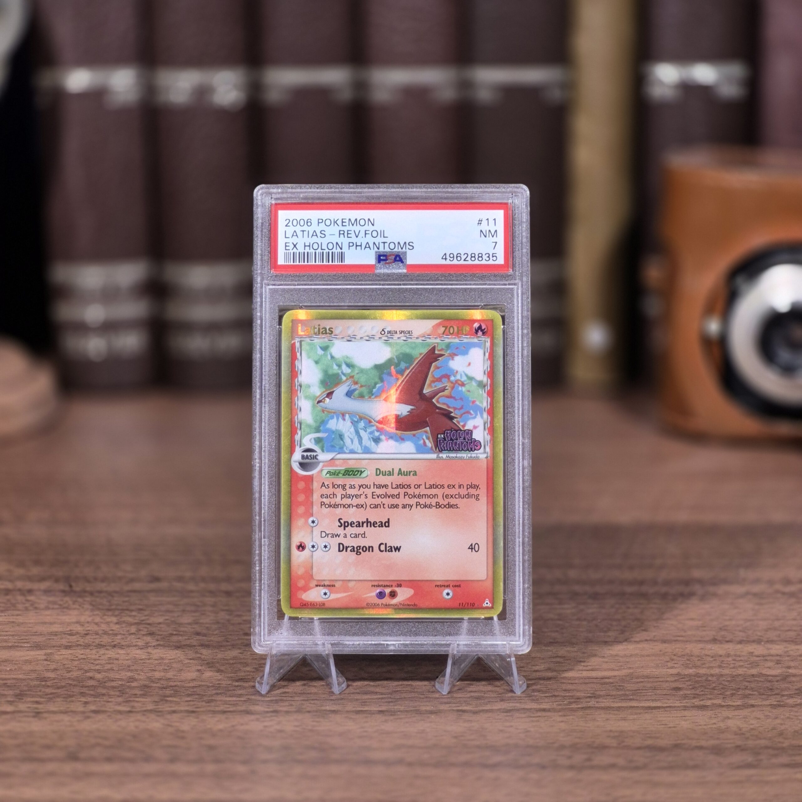 PSA 7 Latias Delta Species Holon Phantoms 11/110