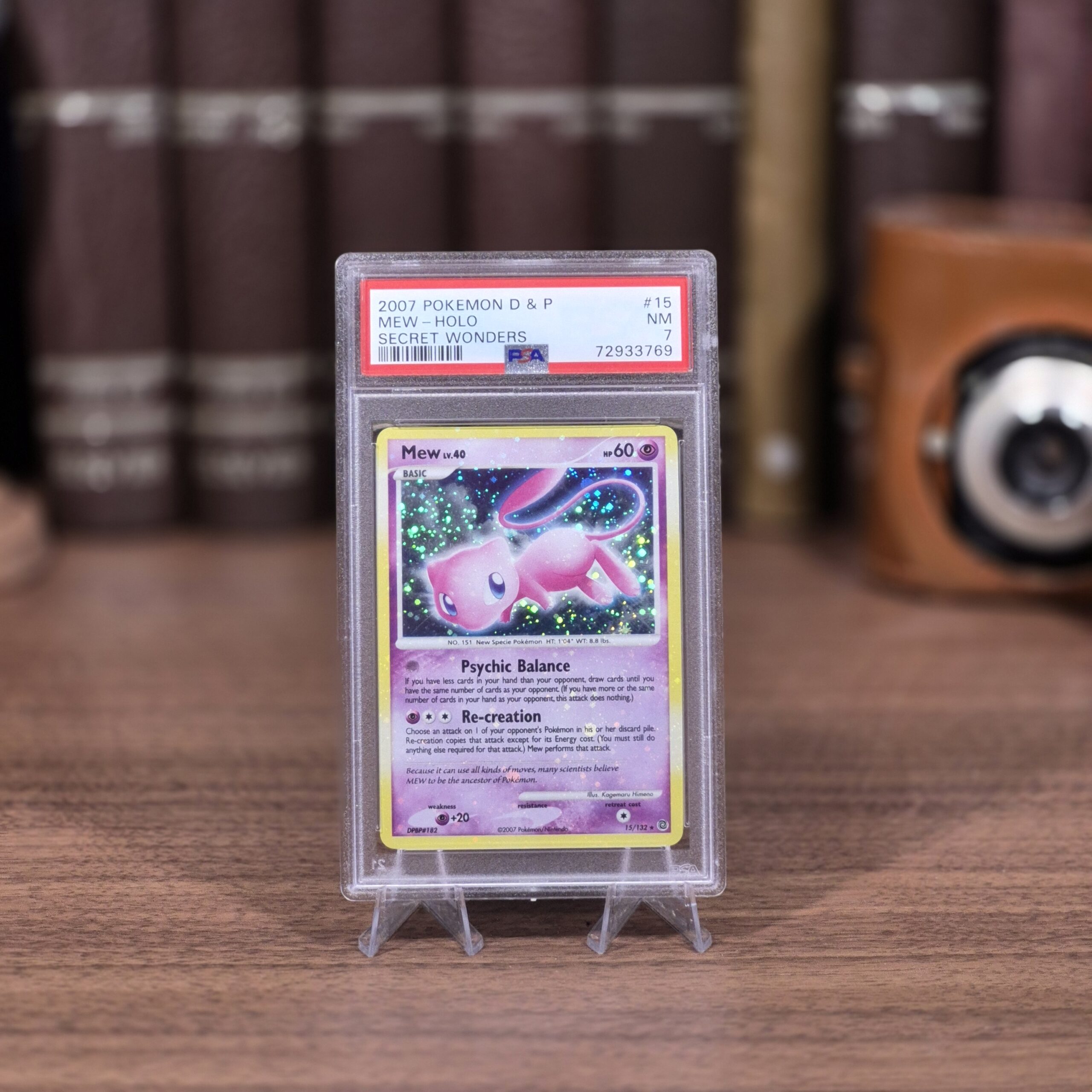 PSA 7 Mew Secret Wonders 15/132