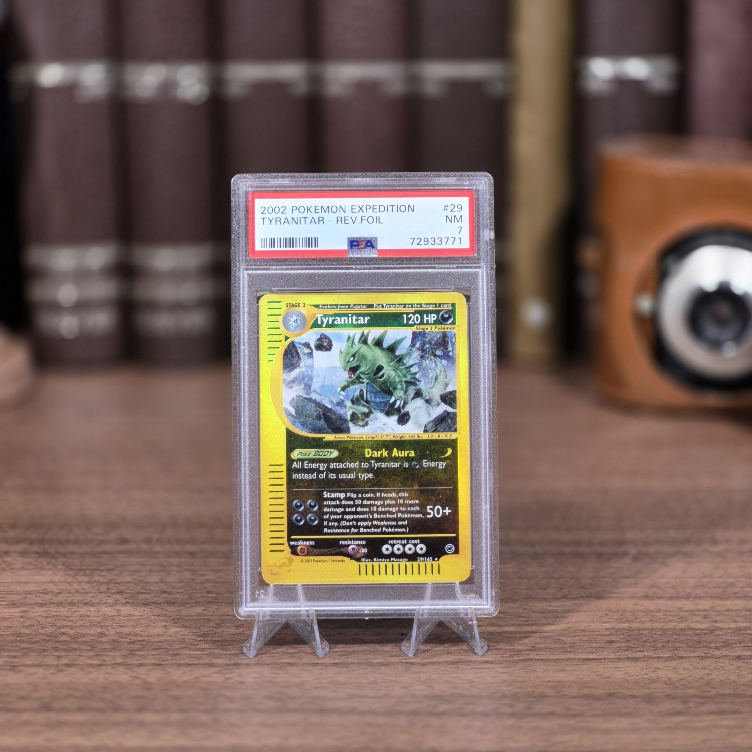 PSA 7 Tyranitar Reverse #29 Expedition